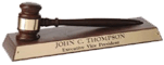 1534 Gavel & Stand. Click for larger image.