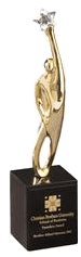 3511 24K Gold Triumph Award