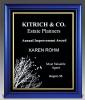COP-BN Metallic Cobalt Blue Plaque