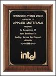 TP2913 "Coventry Series" Walnut Plaque