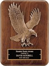 TP1681 Walnut  Eagle Plaque