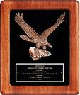 tp2397 Walnut Eagle Frame-Plaque