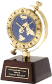 C376 Globe Clock