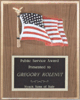 FrC1002 Flag Plaque