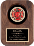 GAM-AT6 Fire Department Insignia Plaque