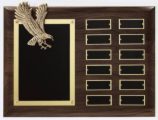 P1142 Walnut Eagle Perpetual Plaque