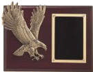 P1147 Mahogany Eagle Plaque