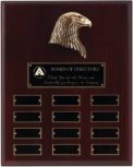 P1148 Mahogany Eagle Perpetual Plaque