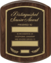 P1217 Distinguished Service Award Plaque