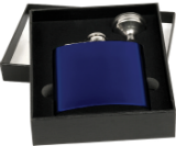 Gloss Blue Flask - Click pic for larger image