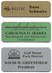 Sublimated Badges - click to view larger pic.