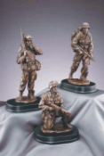 Military Resin Sculptures