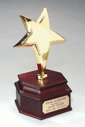 victory trophy award  gold lightning purple oval column black star backdrop 
