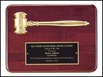 TPG3751 Gavel Plaque. Click for larger image.