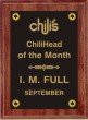 C2 Individual Plaque