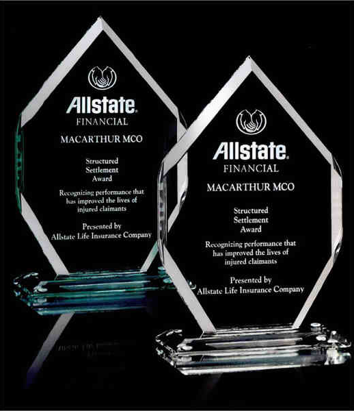 Glass "Royal Diamond" Award
