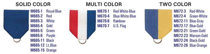 Red, White, and Blue Ribbon Drape