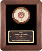 GAM-AT114 Fire Department Insignia Clock