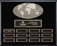 GRS-APP5912E World Perpetual Plaque