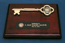 M810-Key Plaque. Click for larger image.