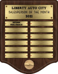 R1 Perpetual Plaque