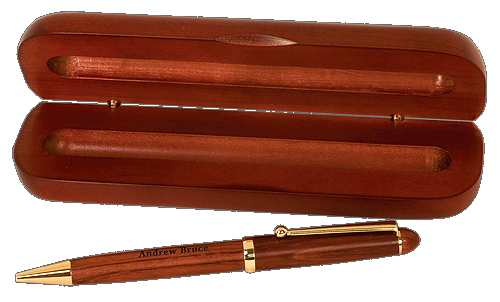 5C4803 Rosewood Pen & Case CS203R