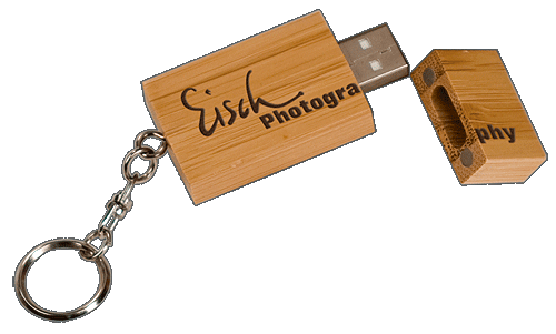 5C4906 Rectangle Bamboo 2 gb USB Flash Drive MEM004