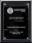 FP1912K Black Piano-finish Plaque