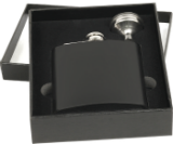 Matte Black Flask - Click pic for larger image