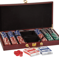 SDJ-PKR02 Rosewood-finish Poker Set