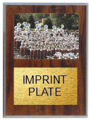 recessed photo-mount plaque