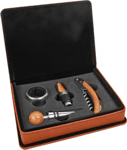 SDJ-WTL54 Laserable Leatherette Wine Tool Set. Click pic for all available colors!