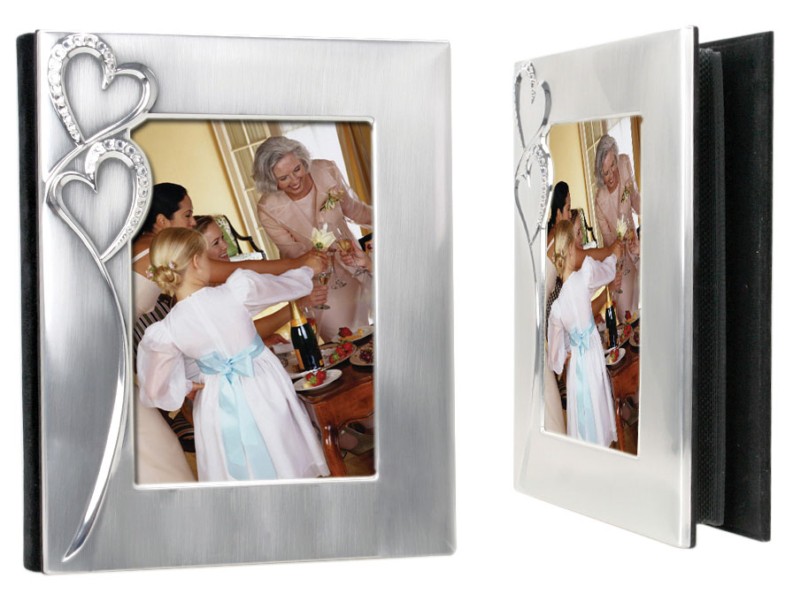 WED007 Wedding Hearts Photo Album