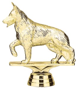 F3 ENGRAVED FREE Alsatian Dog Head Silver Moment Cup Award Trophy 