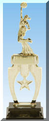 99506-G CHEERLEADER TROPHY