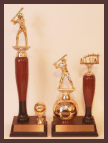 Classic Designed Baseball Trophies