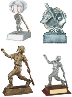 Resin Baseball Trophies