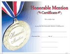 Photo Image Certificate