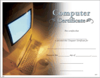 Photo Image Certificate