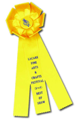 click here to see custom rosette ribbons!